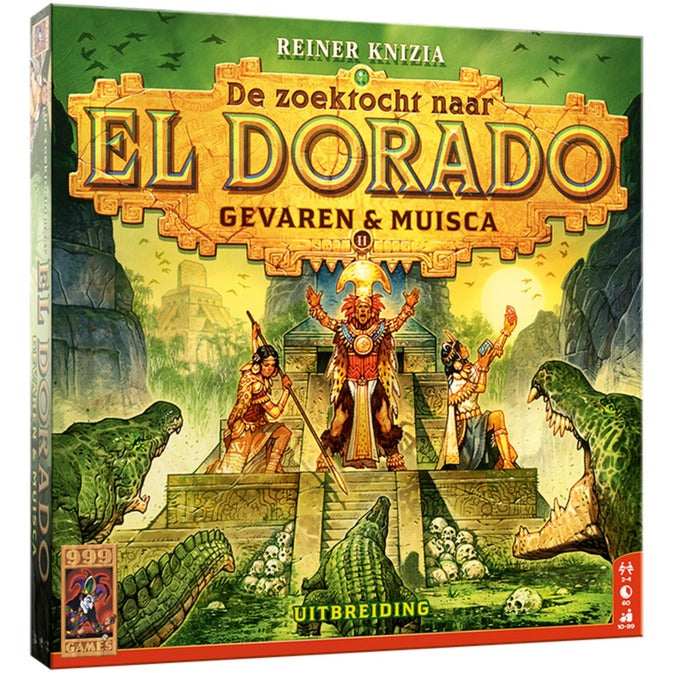Load image into Gallery viewer, 999games 999 games de zoektocht naar el dorado: gevaren muisca uitbreiding bordspel
