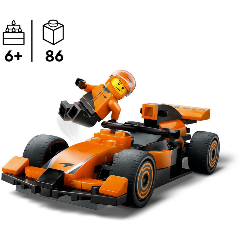 Load image into Gallery viewer, Lego city 60442 f1 coureur met mclaren racewagen
