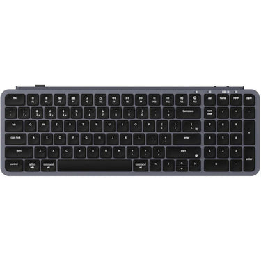 Keychron b2 pro-k1 toetsenbord (grijs, us lay-out (qwerty), scissor switches, 96%, abs keycaps, 2.4 ghz | bluetooth | usb)