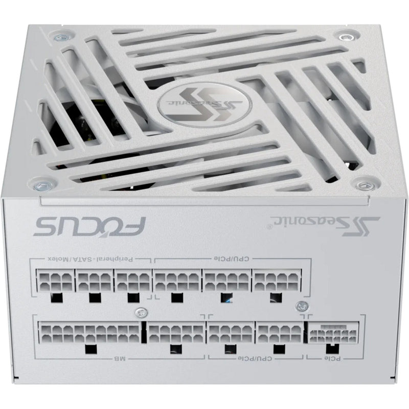 Load image into Gallery viewer, Seasonic focus gx-1000 atx3.1 modulaire 1000 watt voeding (wit, 3x pcie)
