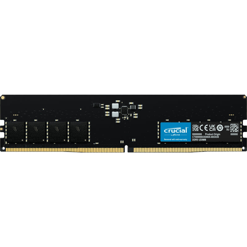 Load image into Gallery viewer, Crucial 16 gb ddr5-4800 (1x 16 gb) werkgeheugen (zwart, ct16g48c40u5)
