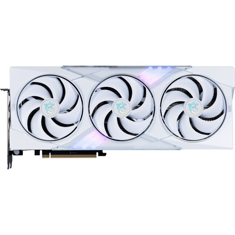 Load image into Gallery viewer, Msi geforce rtx 5070 ti gaming trio oc white grafische kaart (wit, 3x displayport, 1x hdmi 2.1, dlss 4)

