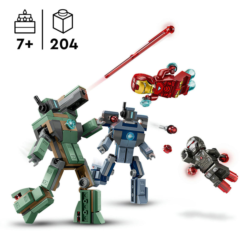 Load image into Gallery viewer, Lego ® ǀ marvel iron man en war machine vs. hammer drones - 76320
