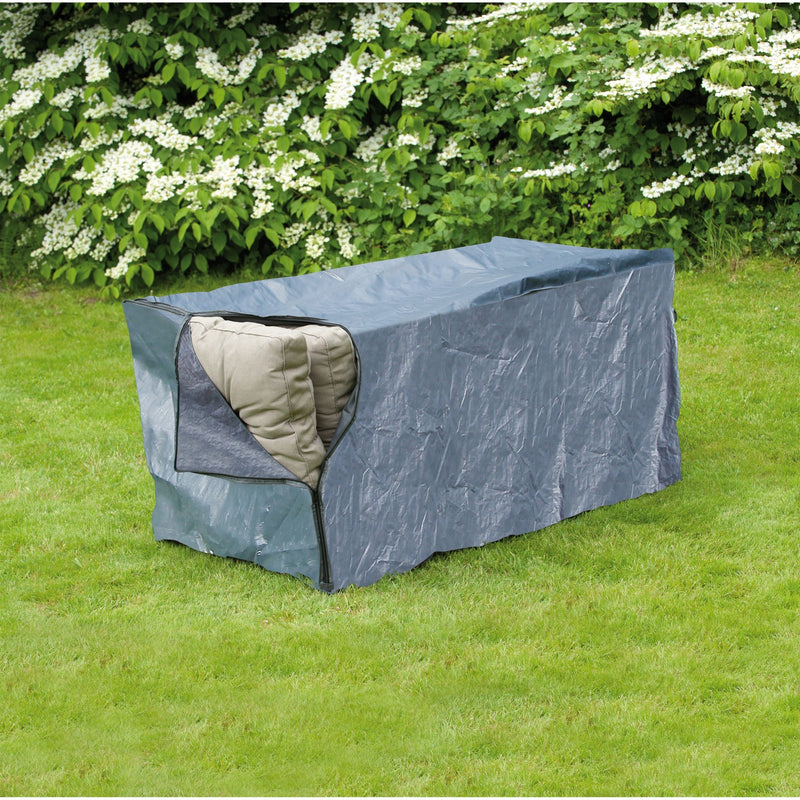 Load image into Gallery viewer, Nature tuinmeubelafdekhoes voor loungekussens (verschillende vormen) afdekking (grijs, 6031607)
