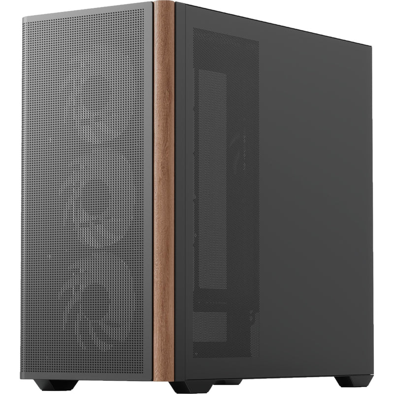 Load image into Gallery viewer, Aerocool b301a mini tower behuizing (zwart | 1x usb-a | 1x usb-c | rgb)

