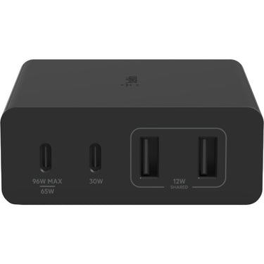 Belkin boostcharge pro 4-poorts gan wandlader (zwart, 108w)