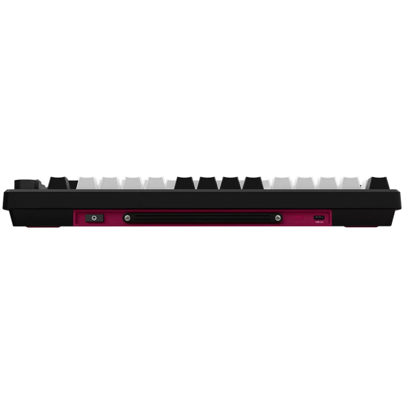 Load image into Gallery viewer, Lorgar kbp7075w rgb mechanisch gaming toetsenbord (zwart, us lay-out (qwerty), logar toxic purple, 75%, rgb, hot-swappable, pbt double-shot, bluetooth | 2.4ghz | usb)

