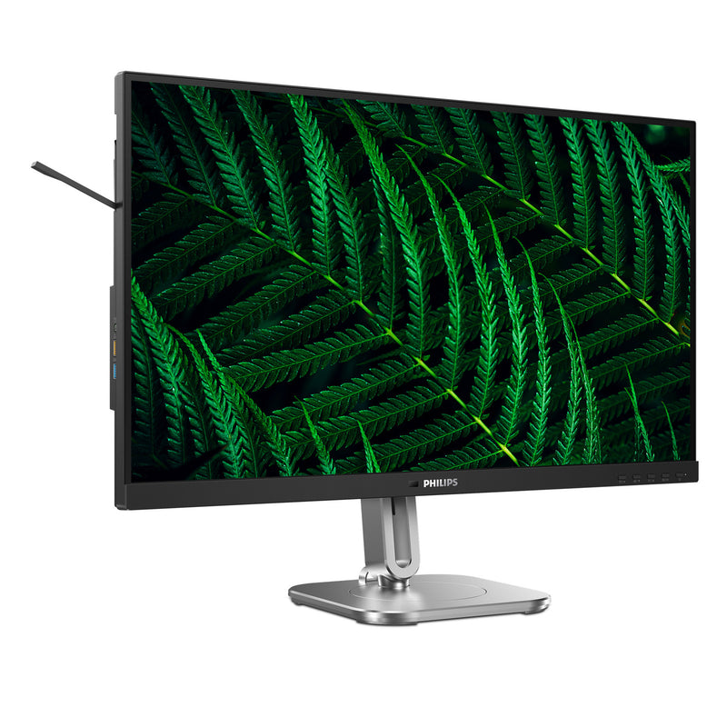 Load image into Gallery viewer, Philips 27b2g5200 27 monitor (zilver zwart, vga, hdmi, displayport, usb, audio, 100 hz)

