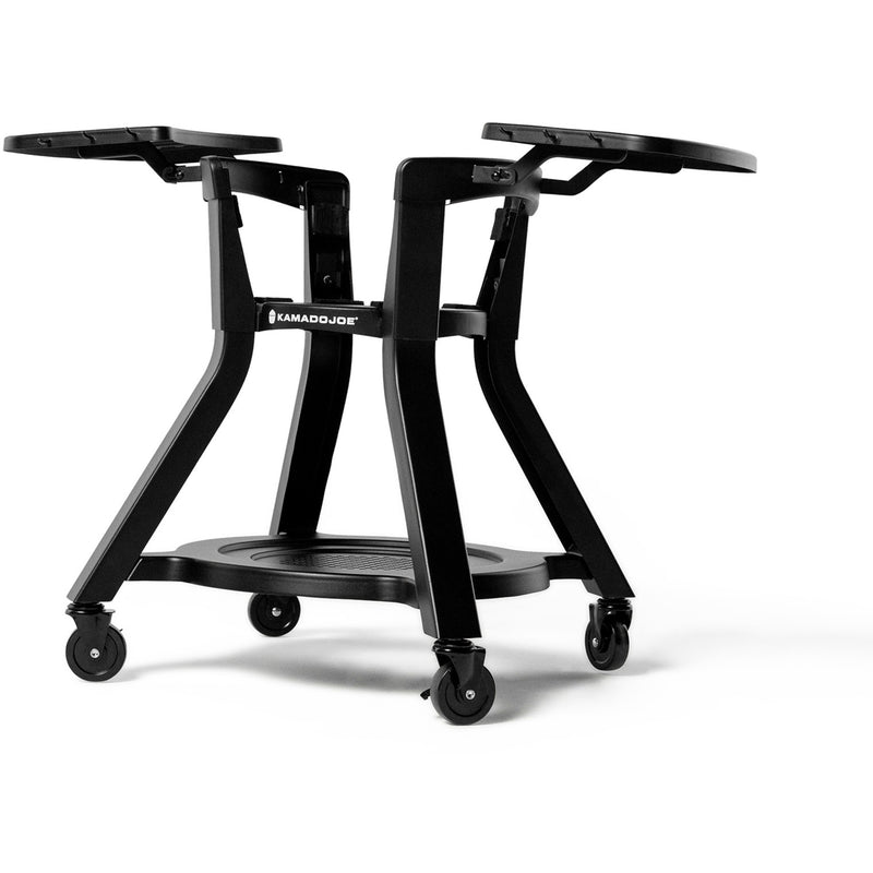 Load image into Gallery viewer, Kamado joe joe jr®-kar met zijtafels barbecuewagen (zwart)
