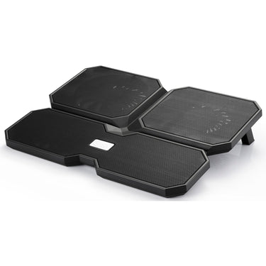 Deepcool multi core x6 laptopkoeler (zwart, 2x usb 2.0)