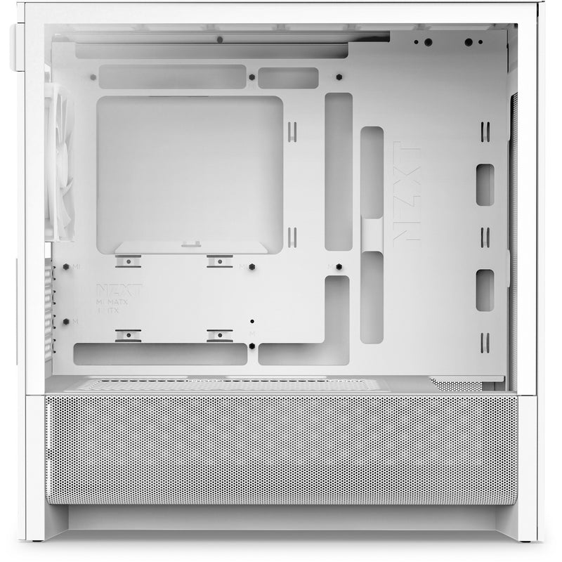 Load image into Gallery viewer, Nzxt h3 flow midi tower behuizing (wit (mat) | 1x usb-a | 1x usb-c | tempered glass)
