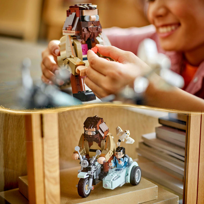 Load image into Gallery viewer, Lego harry potter™ hagrid™ en harry's rit op de motor magisch - 76443
