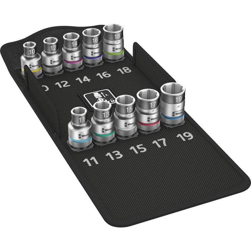 Load image into Gallery viewer, Wera 8790 hmc hf 1 zyklop steeksleutelinzet-set dopsleutel (10-delig)
