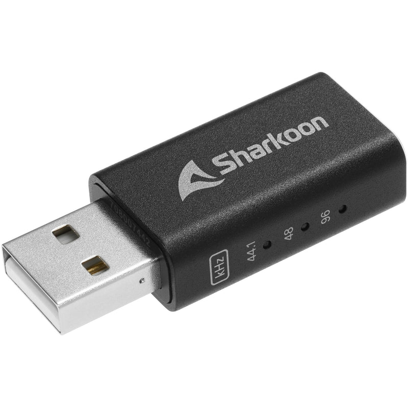 Load image into Gallery viewer, Sharkoon gaming dac pro s geluidskaart (zwart, usb-a naar 3.5 mm trrs)
