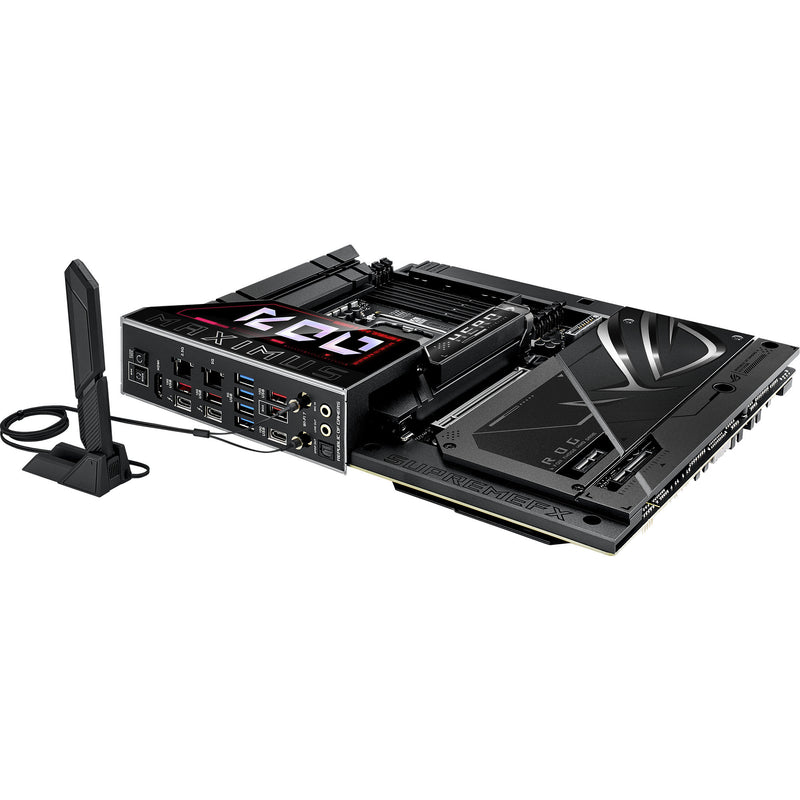 Load image into Gallery viewer, Asus rog maximus z890 hero btf socket 1851 moederbord (zwart, raid, 5 gb-lan, wi-fi 7, bt, sound, atx)

