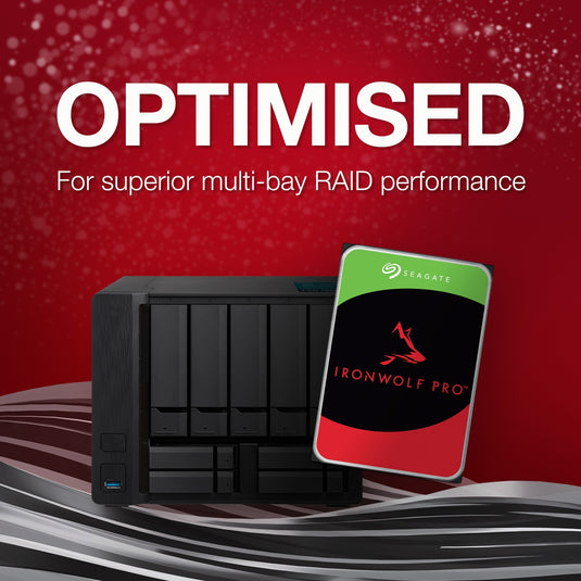 Seagate ironwolf pro 20 tb harde schijf (st20000nt001, sata 600, 24 7)