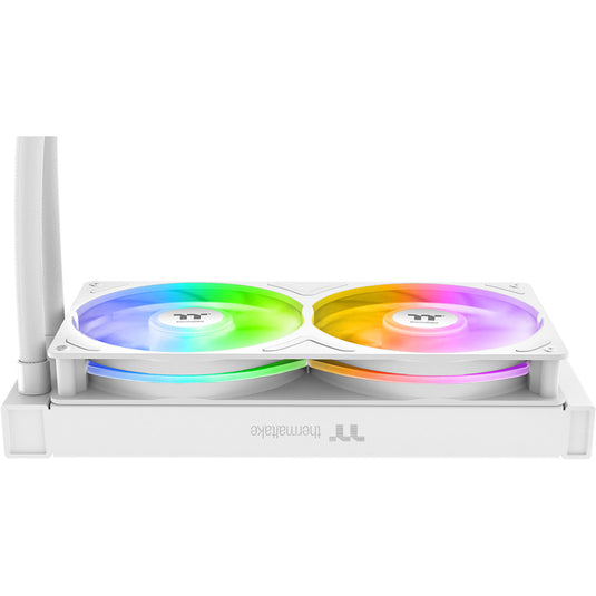 Thermaltake th240-s v3 argb sync aio liquid cooler - snow edition waterkoeling (wit)