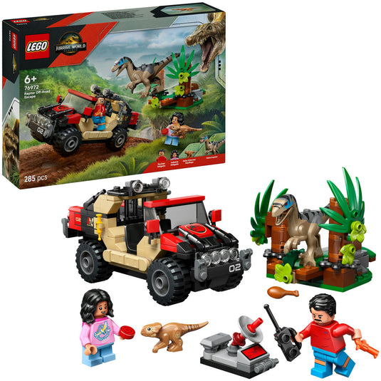 Lego jurassic world 76972 offroad eaptorontsnapping