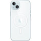 Apple doorzichtig hoesje met magsafe voor iphone 15 plus telefoonhoesje (transparant)