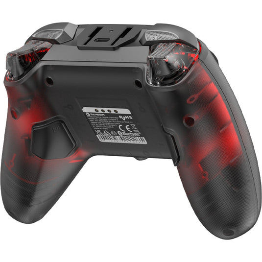 Gamesir cyclone 2 multiplatform controller - shadow black (zwart rood, usb 2,4 ghz bluetooth, switch, android, ios, pc)