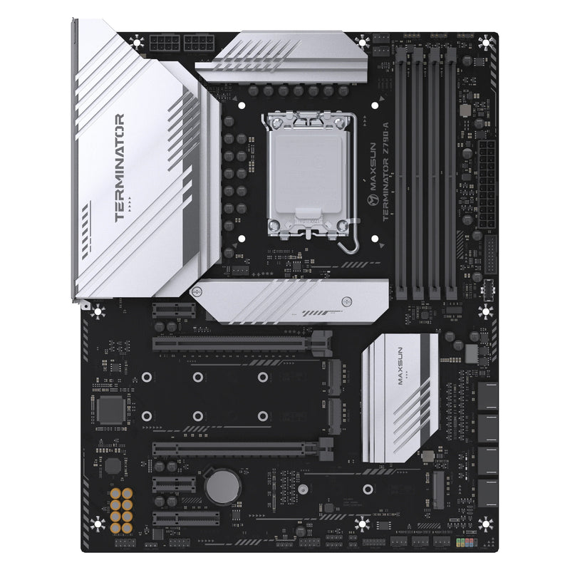 Afbeelding laden in galerijviewer, Maxsun ms-terminator z790-a socket 1700 moederbord (zwart, raid, 2.5 gb-lan, sound, atx)
