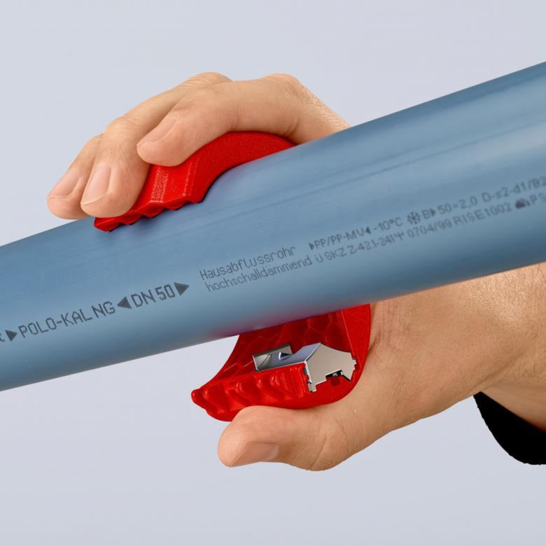 Load image into Gallery viewer, Knipex bix 90 22 10 bk pijpsnijder (rood blauw)
