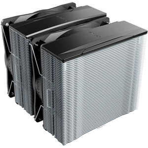 Be quiet! pure rock pro 3 cpu-koeler (zwart zilver)