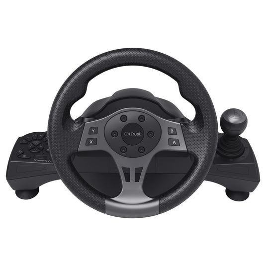 Trust gxt 289 movi racestuur stuur (zwart, pc, xbox series x s, switch, playstation 4)