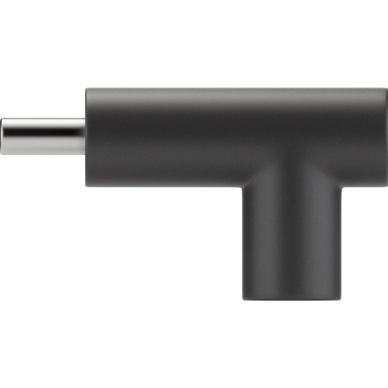 Load image into Gallery viewer, Goobay usb-c (male) naar usb-c (female) 90° adapter (zwart)
