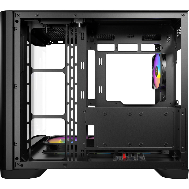 Load image into Gallery viewer, Antec c5 curve argb midi tower behuizing (zwart | 2x usb-a | 1x usb-c | tempered glass)
