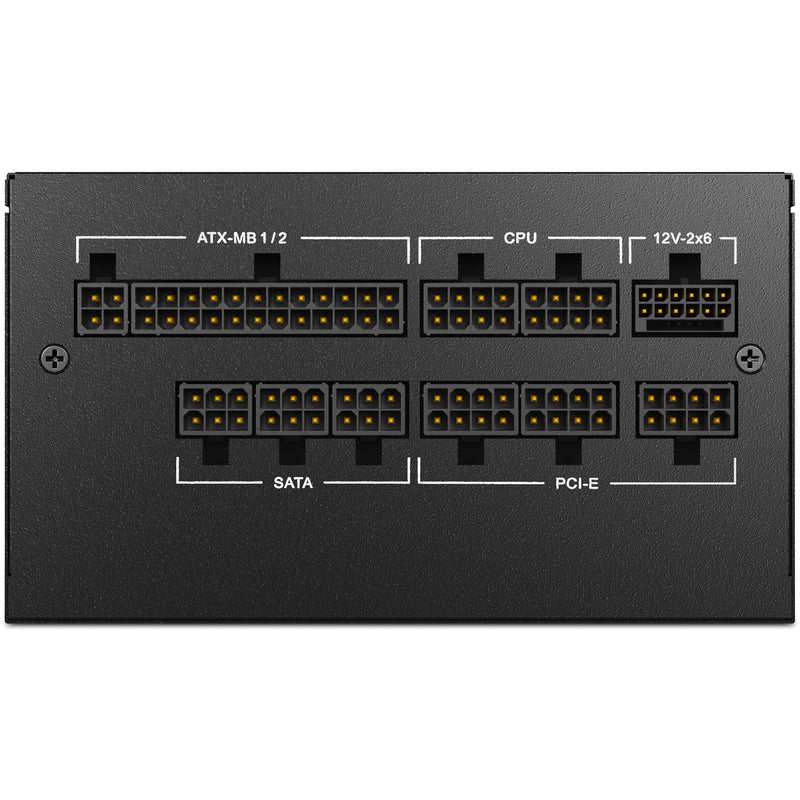 Load image into Gallery viewer, Sharkoon rebel p20 gen2 modulaire 850 watt voeding (zwart, 1x 12v-2x6, 3x pcie)

