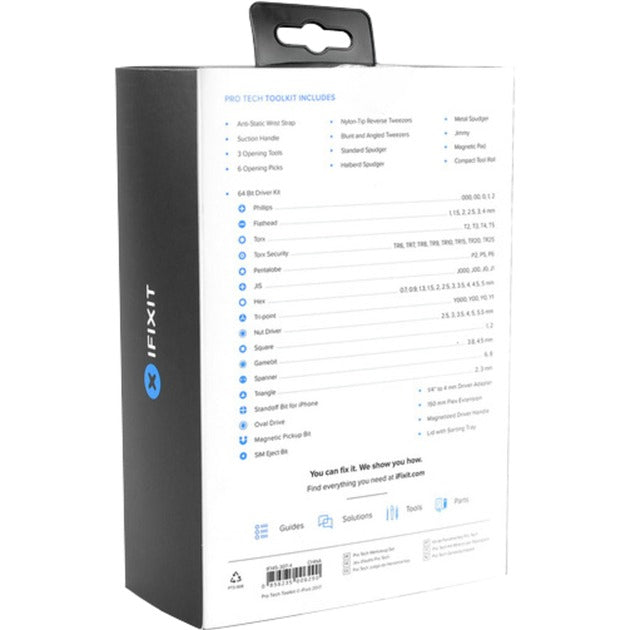 Load image into Gallery viewer, Ifixit pro tech toolkit gereedschapsset (zwart blauw)
