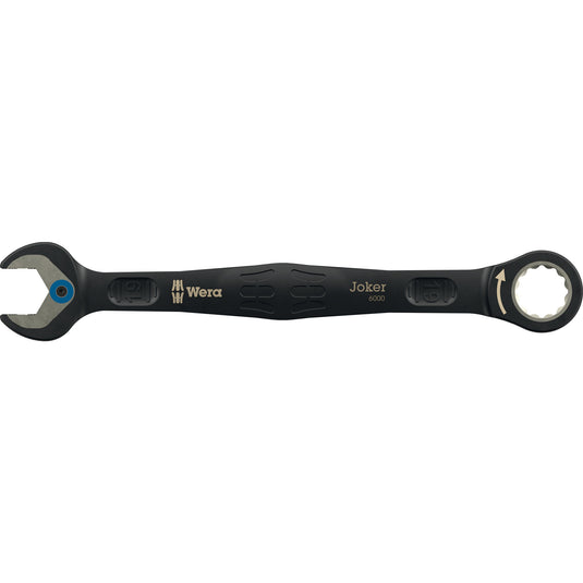 Wera 6000 joker black edition 11 set 1 steek-ringratelsleutelset, 11‑delig moersleutel (zwart)