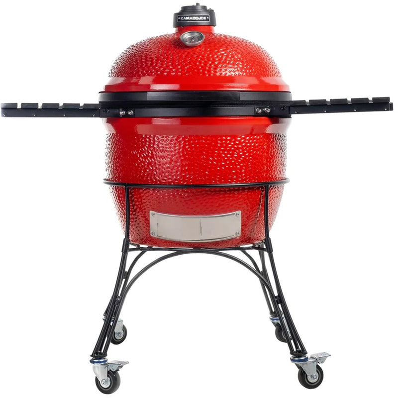 Load image into Gallery viewer, Kamado joe big joe i houtskoolbarbecue (rood zwart, ø 61cm)
