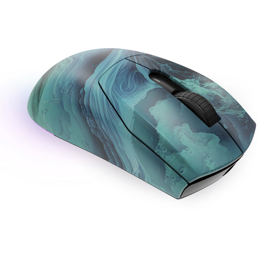 Sharkoon sgm25w gaming muis (turquoise blauw, 12.000 dpi, rgb leds)