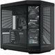 Hyte y70 touch infinite midi tower behuizing (zwart | 2x usb-a | 1x usb-c | tempered glass)