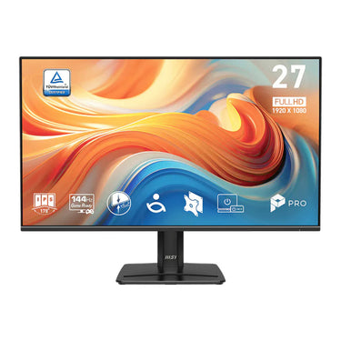 Msi pro mp271 e14a 27 monitor (zwart, 144 hz, vga, hdmi, displayport, audio)