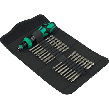 Wera kraftform kompakt 60 ra -r 1, 17‑delig bitset (zwart groen)