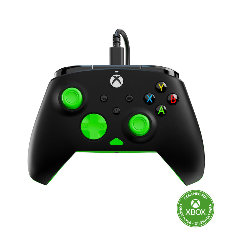 Load image into Gallery viewer, Turtle beach rematch core bedrade controller (zwart groen, xbox serie x|s, xbox one, pc)

