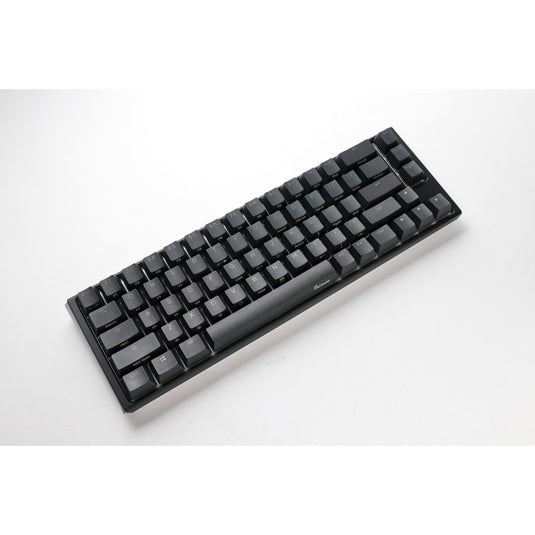 Ducky one 3 classic sf, toetsenbord (zwart wit, us lay-out, cherry mx brown, rgb led, double-shot pbt, hot-swappable, quack mechanics, 65%)