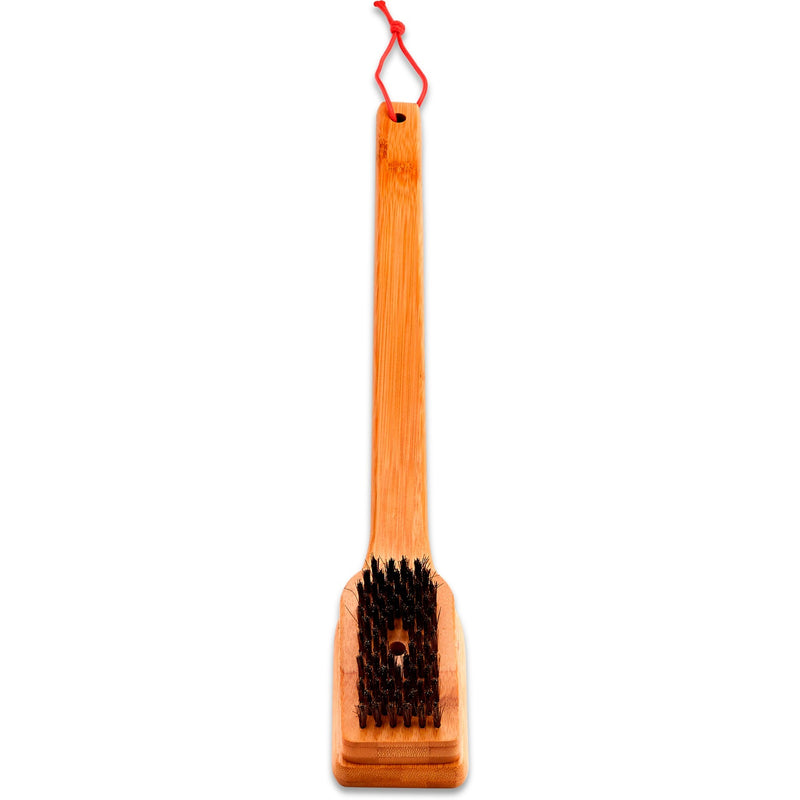 Load image into Gallery viewer, Weber reinigingsborstel - bamboe grillreinigingsborstel (45 cm)
