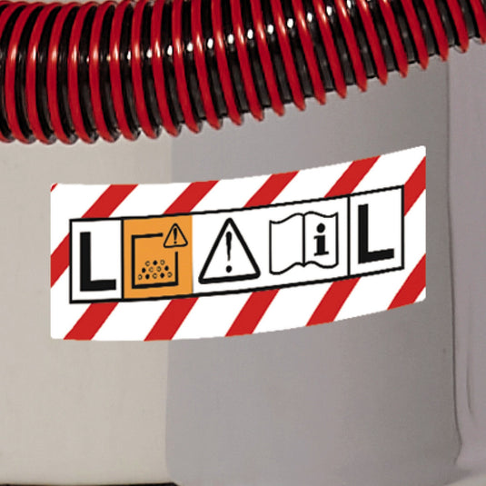 Einhell te-vc 2340 sacl nat- en droogzuiger (bourgondisch rood roestvrij staal)