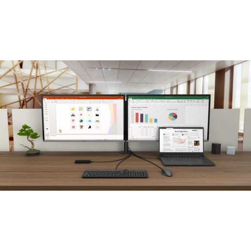 Load image into Gallery viewer, I-tec usb-c hdmi dp docking station with power delivery 100 w (zwart)
