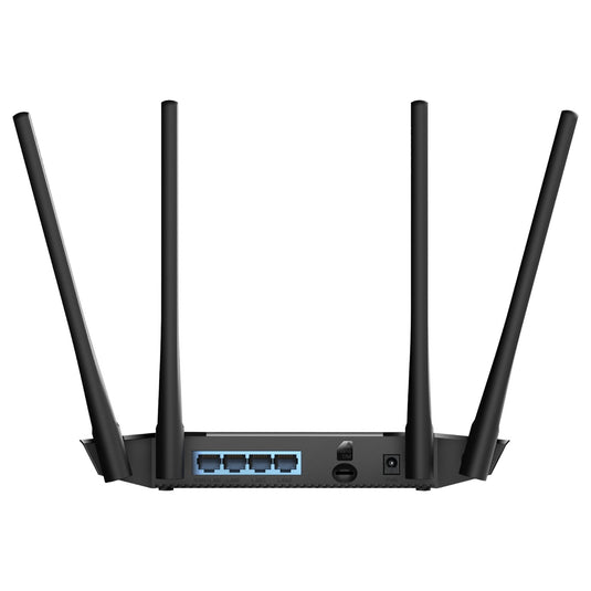 Cudy n300 wi-fi 4g lte cat4 router (zwart, app, nano sim-slot)