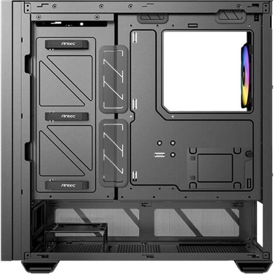 Antec p30 argb midi tower behuizing (zwart houtkleur | 2x usb-a | 1x usb-c | tempered glass)