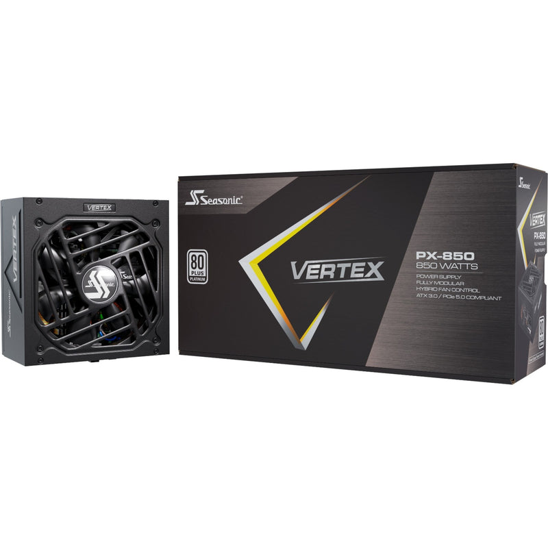 Load image into Gallery viewer, Seasonic vertex px-850 modulaire 850 watt voeding (zwart, 1x 12v-2x6, 3x pcie)
