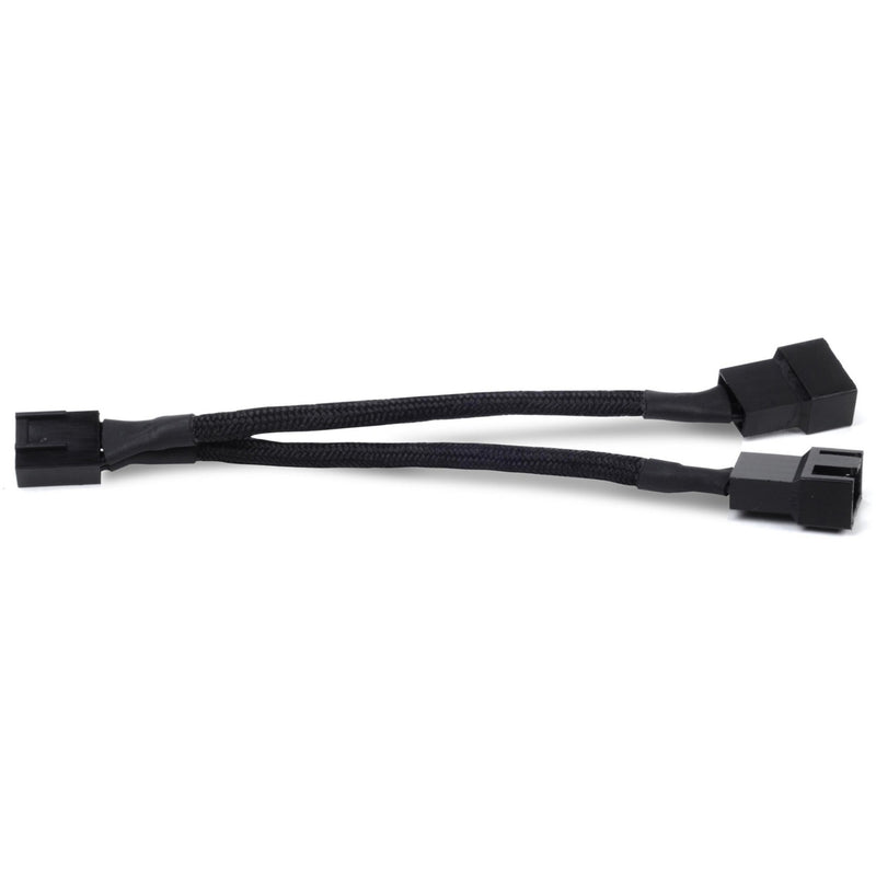 Load image into Gallery viewer, Silverstone sst-cpf01 splitterkabel (zwart, 10 centimeter)
