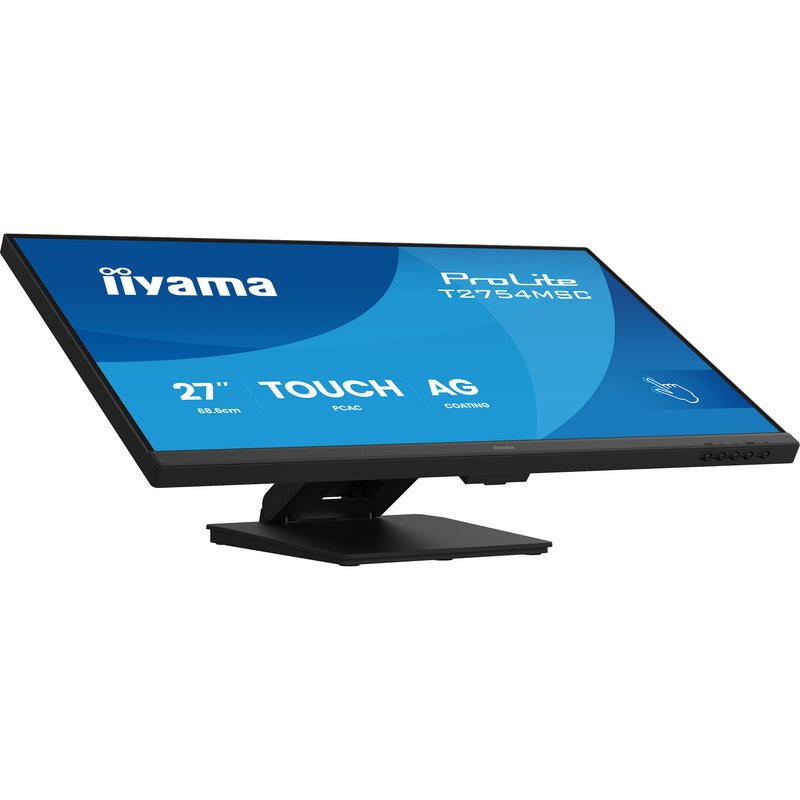 Load image into Gallery viewer, Iiyama prolite t2754msc-b2ag 27 touchscreen monitor (zwart (mat), touch, vga, hdmi, audio, usb)
