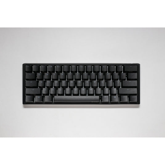 Ducky one 3 classic mini rgb mechanisch toetsenbord (zwart, us lay-out (qwerty), cherry mx silent red, 60%, rgb led, double-shot pbt, hot-swappable, quack mechanics)
