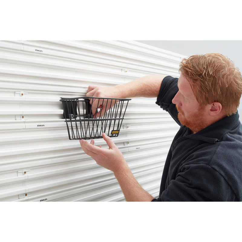 Load image into Gallery viewer, Stanley track wall - mandje (zwart)

